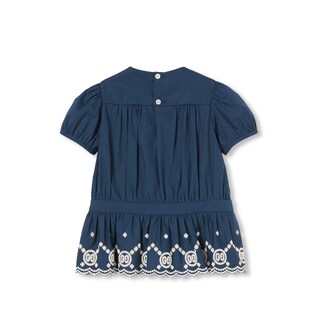 Baby embroidered cotton dress