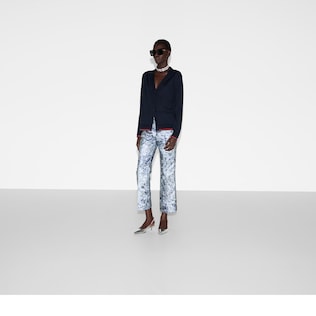 Extra fine cashmere silk cardigan