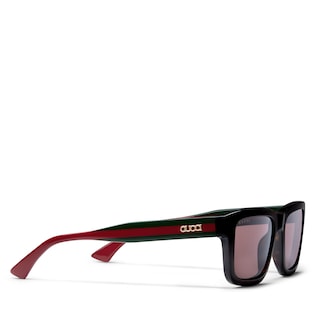 Rectangular frame sunglasses