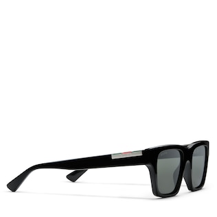 Rectangular frame sunglasses