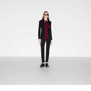 Cotton jersey jacket