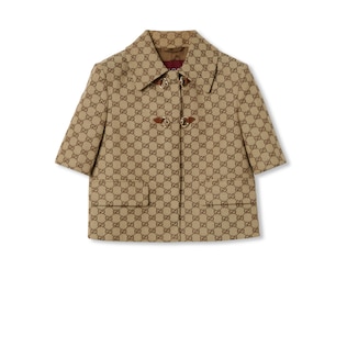 Jacke aus GG Canvas mit Horsebit