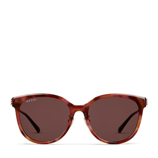 ラウンドフレーム サングラス(低めのノーズブリッジ フィット)