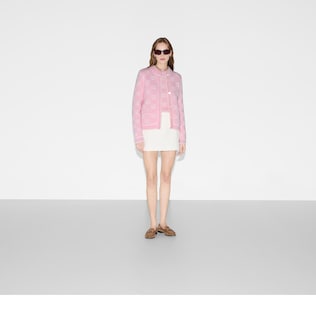 GG wool bouclé jacquard cardigan