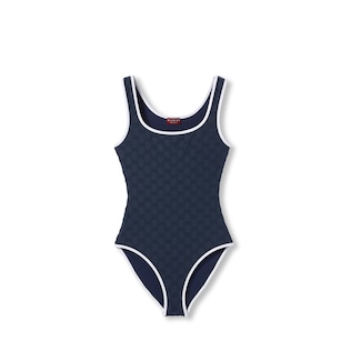 Costume da bagno in spugna GG