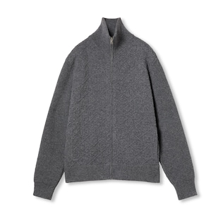 Embossed GG wool cardigan