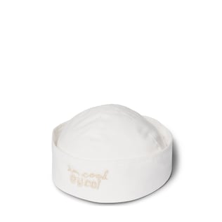 Baby embroidered canvas hat
