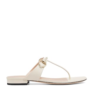 Women's thong sandal with Horsebit