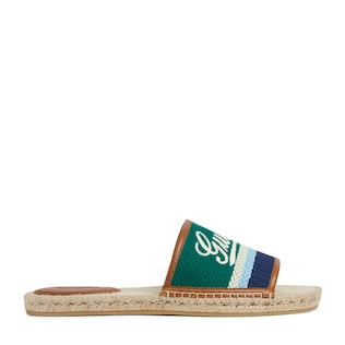 Espadrilles pour homme avec inscription Gucci