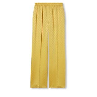Hose aus GG Jacquard mit lockerer Passform
