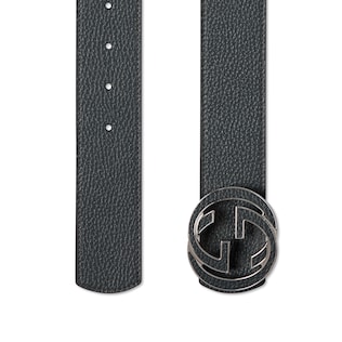 Reversible belt with Interlocking G buckle