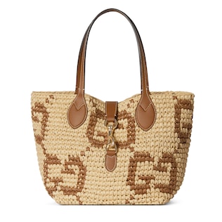 Woven small tote bag