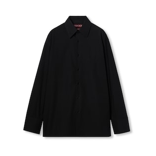Cotton poplin shirt
