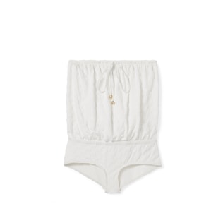 GG terrycloth jersey swimsuit