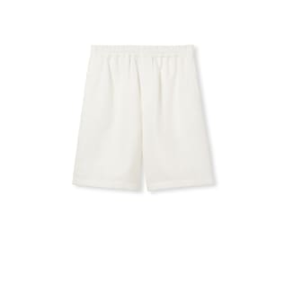 Shorts in tessuto GG di misto lino