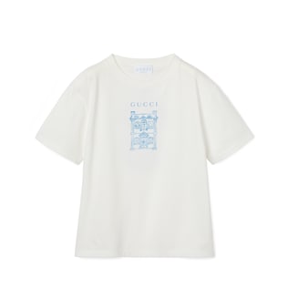 Children's cotton T-shirt with print