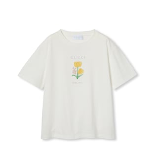 Children's cotton T-shirt with print