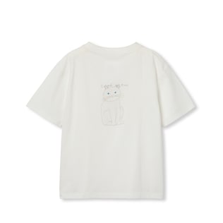 Children's cotton T-shirt with print