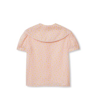 Children's printed muslin shirt