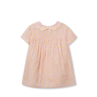 Baby printed muslin dress