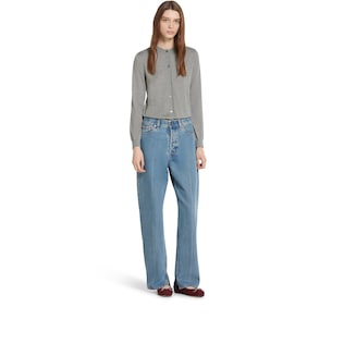 Cashmere silk cardigan