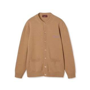 Cardigan in maglia di lana e cashmere