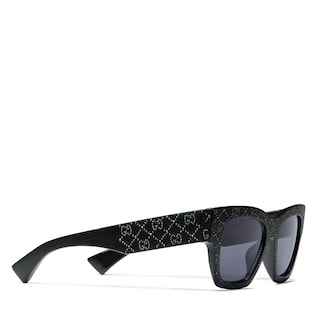 Rectangular frame sunglasses