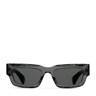 Rectangular frame sunglasses