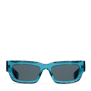 Rectangular frame sunglasses