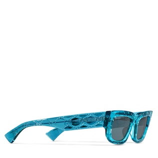 Rectangular frame sunglasses