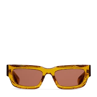 Rectangular frame sunglasses