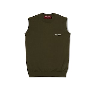 Cashmere silk sleeveless top
