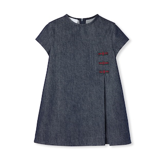 Children's denim dress with Web