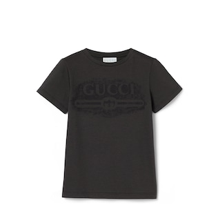 Camiseta infantil de algodón estampado
