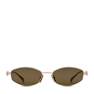 Oval frame sunglasses