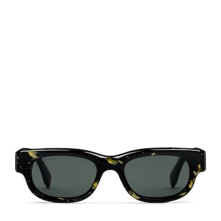 Rectangular frame sunglasses