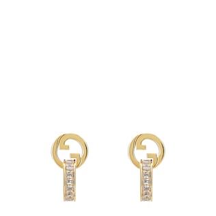 Gucci Blondie intertwined crystal earrings