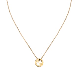 Gucci Blondie crystal pendant necklace