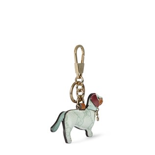 Dog-shaped bag charm