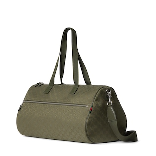 GG canvas large duffle bag