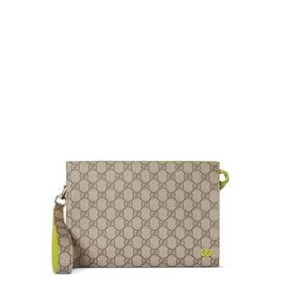Kleine, zweifarbige Pouch