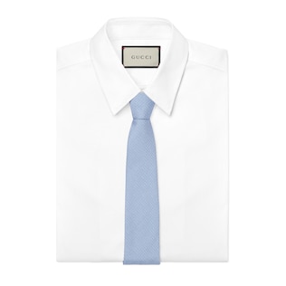GUCCI シルクジャカード ネクタイ