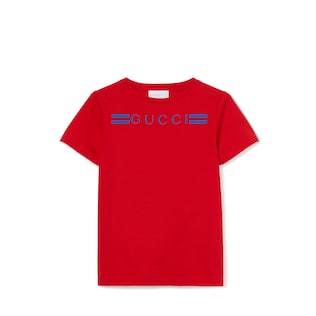 Children's printed cotton T-shirt