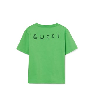 Children's printed cotton T-shirt