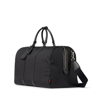 GG canvas large duffle bag