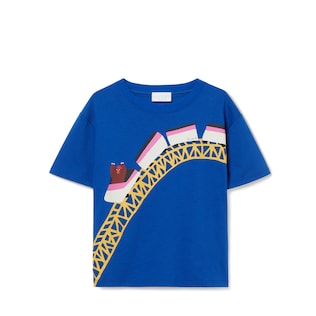 Children's printed cotton T-shirt