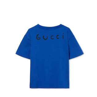 Children's printed cotton T-shirt