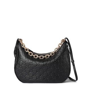 GG Emblem large shoulder bag