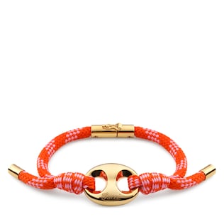Gucci Marina Chain Armband aus Stoff