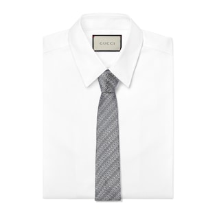 ホースビット シルクジャカード ネクタイ